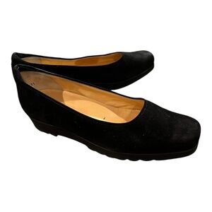 Peter Kaiser Black Flats EU 37 or 6.5 US. Excellent Pre-Owned Condition